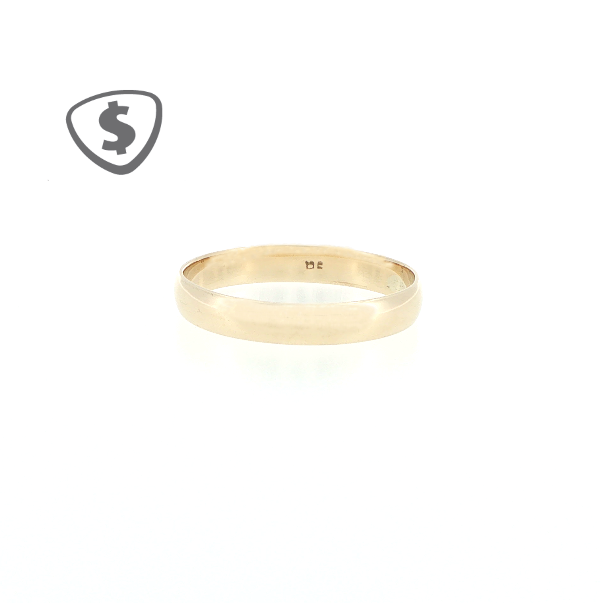 9ct Yellow Gold Classic Polished Band Ring