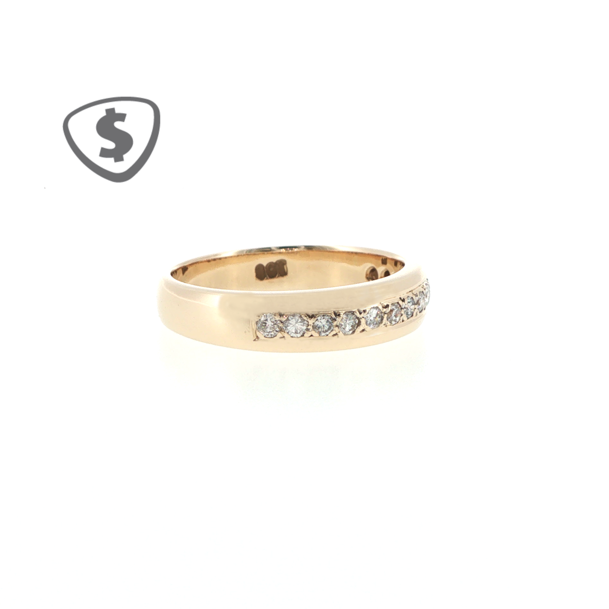 9ct Yellow Gold Eternity Ring